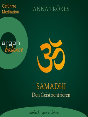 cover image of Samadhi--Den Geist befreien. Yoga-Meditationen